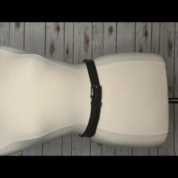 Massimo Dutti two-tone leather and suede belt Size 38 - Picture 1 of 6